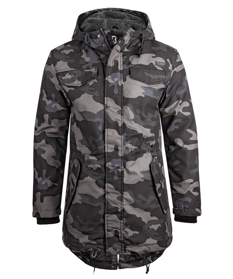 Kurtka Marsh Lake Teddyparka Men Darkcamo-M Brandit