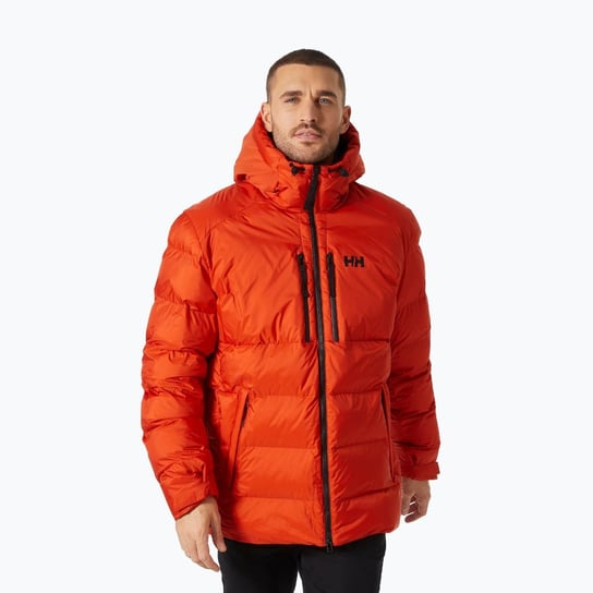 Kurtka puchowa męska Helly Hansen Park Puff Parka patrol orange Helly Hansen