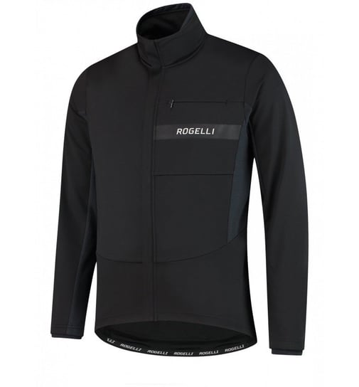 Kurtka ROGELLI BARRIER ocieplana softshell XL czarna Rogelli