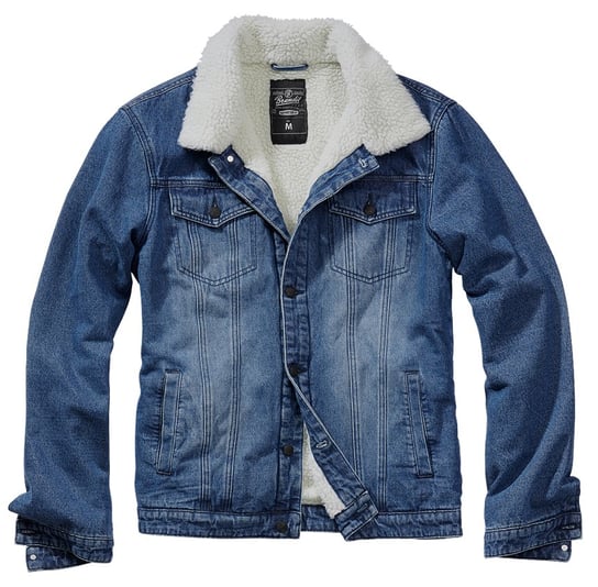 Kurtka Sherpa Denim Jacket Blue-S Brandit