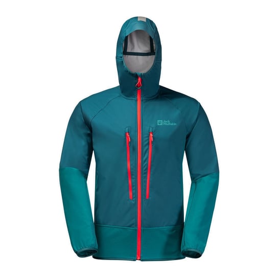 Kurtka skiturowa męska Jack Wolfskin Alpspitze Hoody zielona L Jack Wolfskin