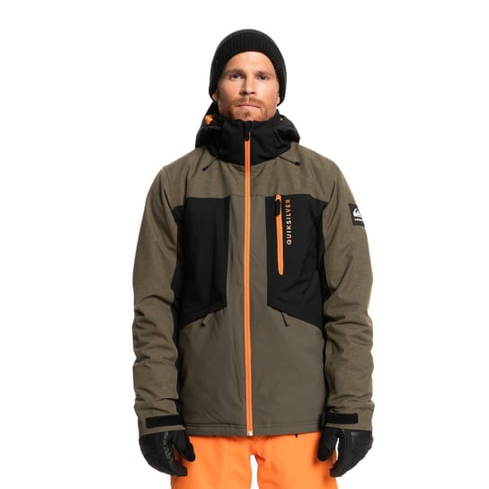 Kurtka snowboardowa męska Quiksilver Dawson zielona EQYTJ03389 S Quiksilver