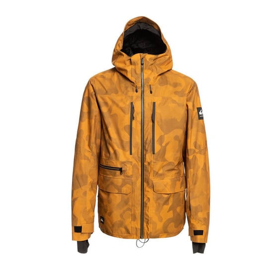 Kurtka snowboardowa męska Quiksilver S Carlson Stretch Quest pomarańczowa EQYTJ03391 S Quiksilver