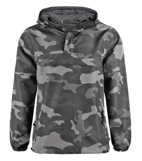 Kurtka Summer Windbreaker Grey Camo-L Brandit