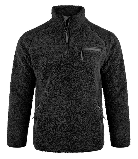 Kurtka Teddyfleece Troyer Black-3Xl Brandit