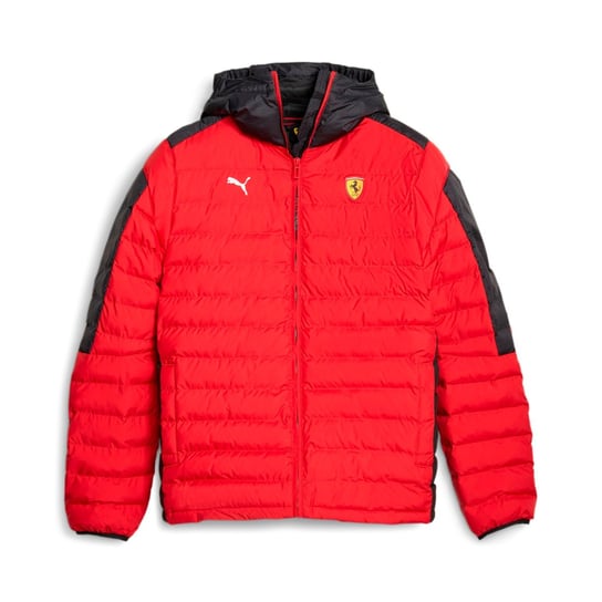 Kurtka z kapturem męska Puma FERRARI RACE MT7 ECOLITE PADDED czerwone 62093402-M Inna marka