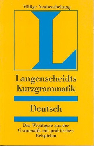 Kurz Grammatik Deutsch Thurmair Maria