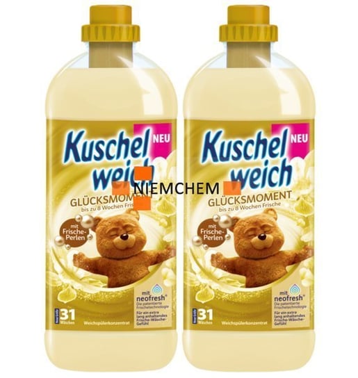 Kuschelweich Glücksmoment Płyn Do Płukania 2 X 1L  De Kuschelwiech