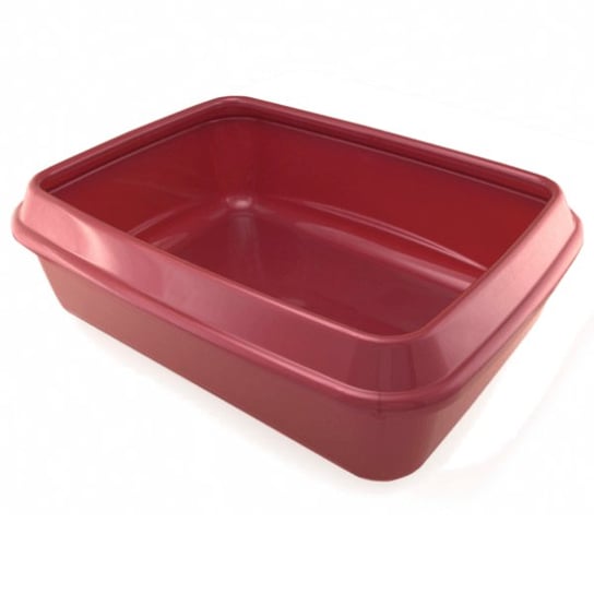 Kuweta dla kota SUM PLAST, czerwona, 45x33,5x14 cm Sum Plast