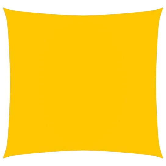 Kwadratowy żagiel ogrodowy, tkanina Oxford, 3,6x3,6 m, żółty vidaXL