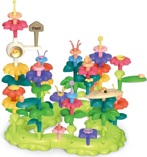 Kwaitowy ogród deAO zabawka dla Dzieci 3-6 Lat do Samodzielnego Układania Inna marka