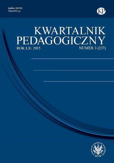 Kwartalnik Pedagogiczny 2015/3 (237) Opracowanie zbiorowe