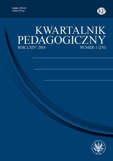 Kwartalnik Pedagogiczny 2019/1 (251) Groenwald Maria, Szyling Grażyna