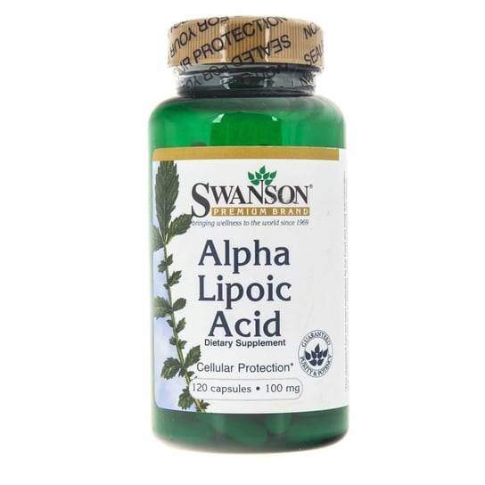 Kwas Alfa Liponowy SWANSON, 100 mg, 120 kapsułek Swanson