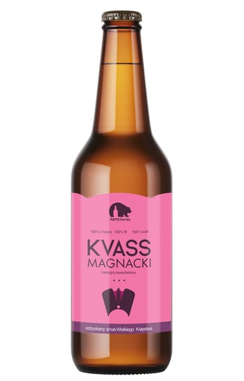 KWAS CHLEBOWY MAGNACKI 500 ml - PAPIS FAMILY KVASS MAGNACKI