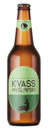 KWAS CHLEBOWY MYŚLIWSKI 500 ml - PAPIS FAMILY KVASS MYŚLIWSKI 0,5L