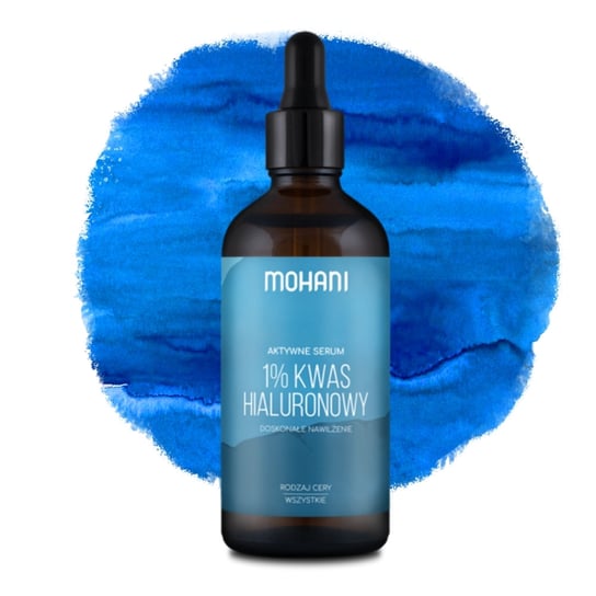 KWAS HIALURONOWY 1% ŻEL AKTYWNE SERUM MOHANI 100ml MOHANI