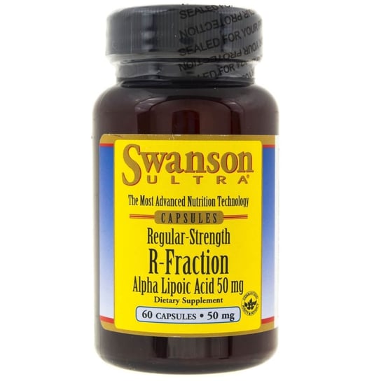 Kwas R Alfa Liponowy SWANSON, 50 mg, Suplement diety, 60 kaps. Swanson