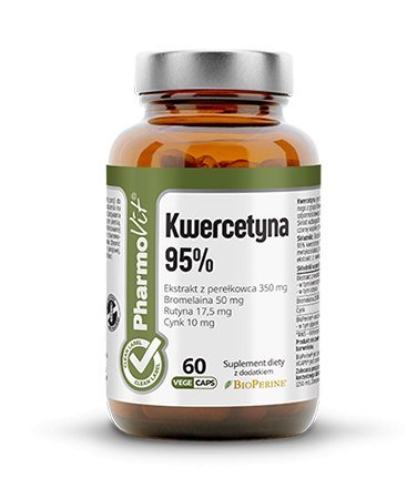 Kwercetyna dwuwodna, Suplement diety, 120 kapsułek wege, Yango Pharmovit