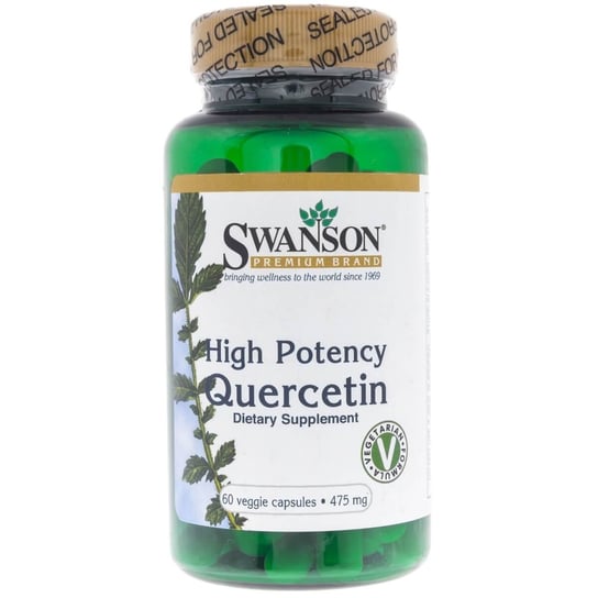 Kwercetyna SWANSON, 475 mg, 60 kapsułek Swanson