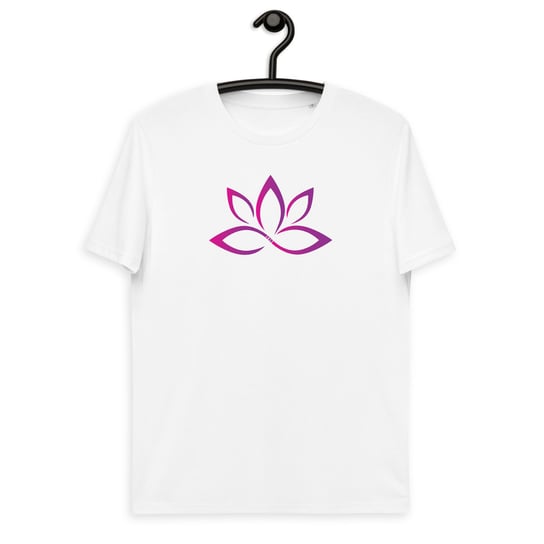 Kwiat Lotosu  - Ekologiczna Koszulka Damska - Biały, S AWAK