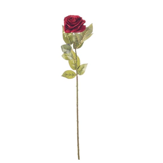 Kwiat Red Rose 67cm, 67 cm Dekoria