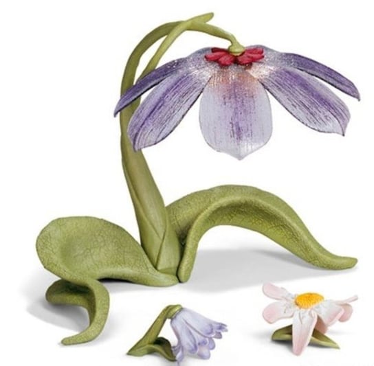 Kwiatowy Parasol Elfów Figurka kolekcjonerska, Schleich, Figurka kolekcjonerska 42038 Schleich
