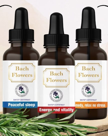 Kwiaty Bacha, Olejki do ciała pakiet wellness MEDICA