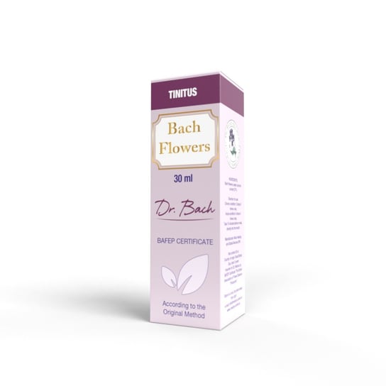 Kwiaty Bacha, Tinnitus, Suplement diety, 30 ml Kwiaty Bacha