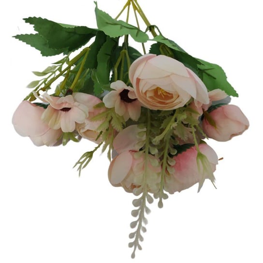 Kwiaty dekoracyjne Bukiet Andżela blady róż jasny róż Wisan