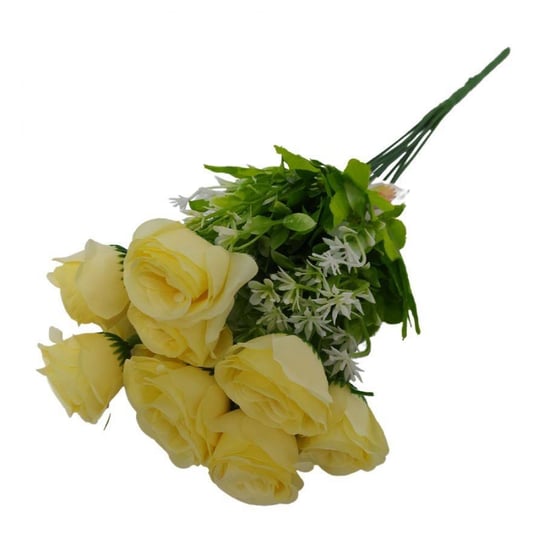 Kwiaty dekoracyjne Bukiet Ania żółty żółty Wisan