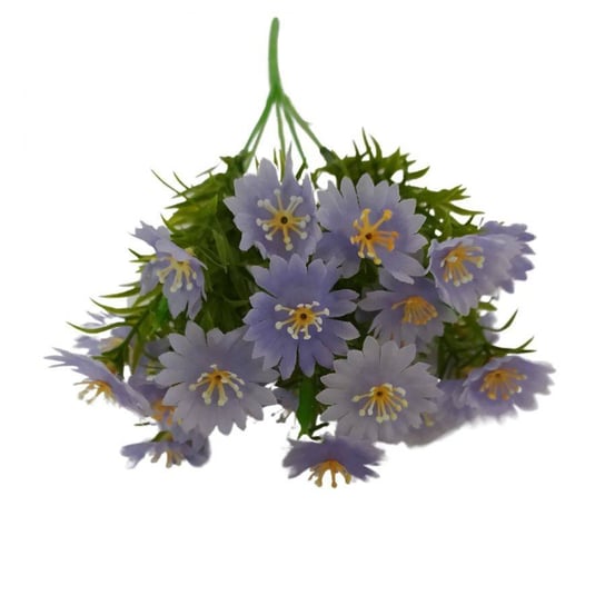 Kwiaty dekoracyjne Bukiet Aster fioletowy fioletowy Wisan