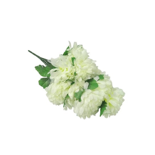 Kwiaty dekoracyjne Bukiet CHRYZANTEMA biała biały LOGIT