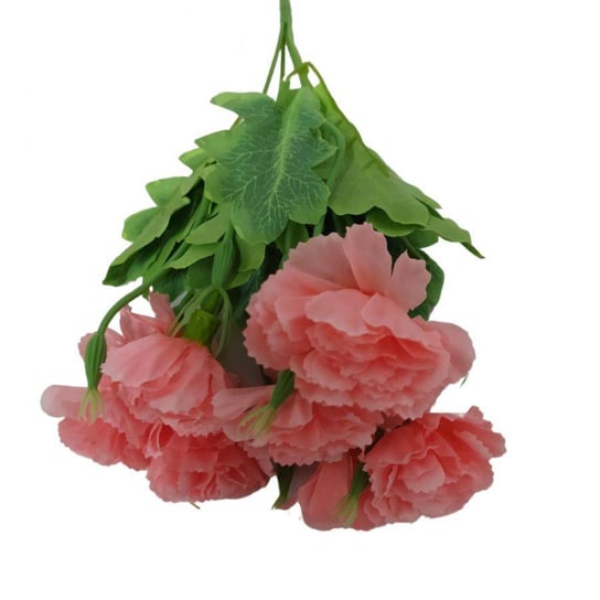 Kwiaty dekoracyjne Bukiet Goździk ciemny róż ciemny róź Wisan