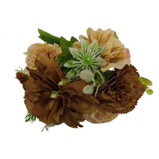 Kwiaty dekoracyjne Bukiet Milagros brązowy brązowy Wisan