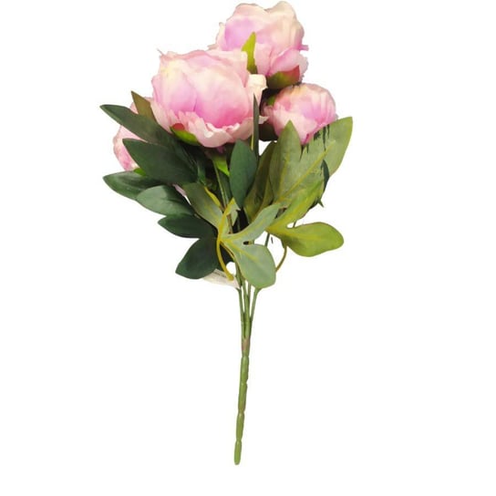 Kwiaty dekoracyjne Bukiet Peoni Jasno Różowy różowy Salomon