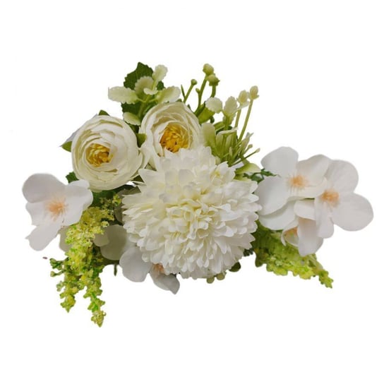 Kwiaty dekoracyjne Bukiet Peunika biały biały Wisan