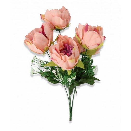 Kwiaty dekoracyjne Bukiet Piwonii różowy różowy Wisan
