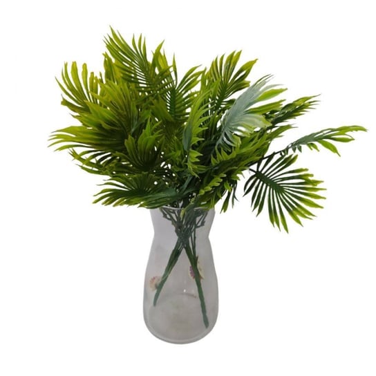 Kwiaty dekoracyjne Gałązka Palma zielona zielony Wisan
