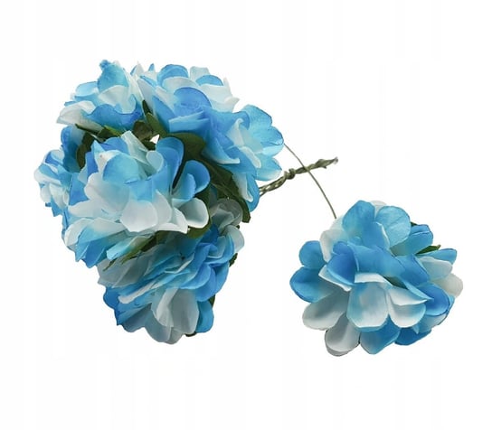 Kwiaty Kwiatki Papierowe 6 Szt 3 cm Niebieskie Inny producent