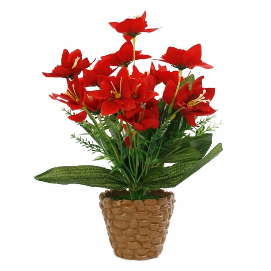 Kwiaty Sztuczne Duża Roślina W Doniczce 27cm Midex