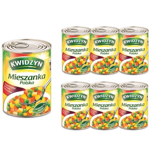 Kwidzyn Mieszanka polska puszka 400g x 6 sztuk Kwidzyn