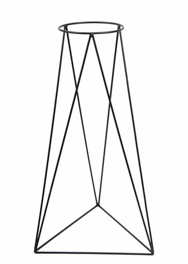 Kwietnik metalowy Triangle 90 cm : Kolor - Czarny MIA home