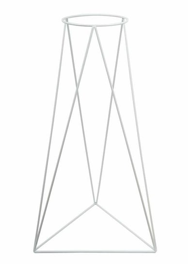 Kwietnik stojący QUBUSS, biały, 45x60x40 cm QUBUSS