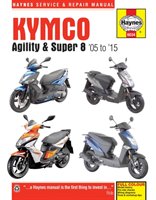 Kymco Agility & Super 8 Scooters (05 - 15) Mather Phil