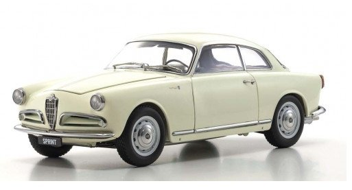 Modèle Réduit Alfa Romeo Giulietta Sprint Coupé 1954 Kyosho 1/18 - Neuf, Miniature De Collection, échelle Détaillée