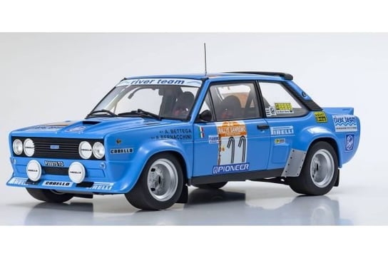 Kyosho Fiat 131 Abarth #11 6Th Rallye Sanremo 1:18 08376C KYOSHO