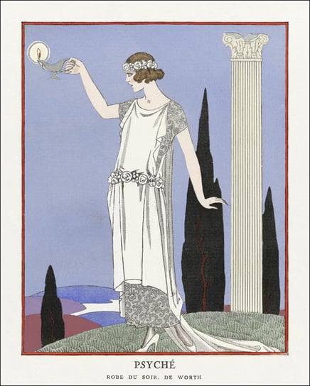 L’amant poète, George Barbier - plakat 21x29,7 cm Galeria Plakatu