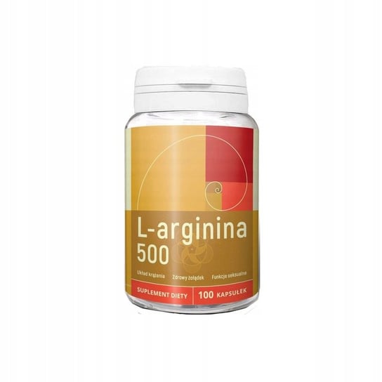 L-Arginina Suplement diety, 100 kaps. x 500 mg Nanga Nanga