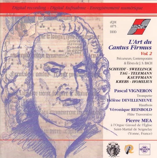 l'art Du Cantus Firmus Vol. 2 Various Artists